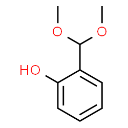 ChemSpider 2D Image | 2-(Dimethoxymethyl)phenol | C9H12O3