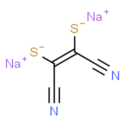 ChemSpider 2D Image | Disodium (Z)-1,2-dicyano-1,2-ethenebis(thiolate) | C4N2Na2S2