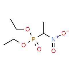 ChemSpider 2D Image | Diethyl (1-nitroethyl)phosphonate | C6H14NO5P