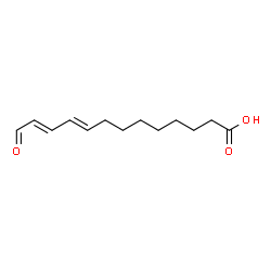 ChemSpider 2D Image | 13-oxotrideca-9,11-dienoic acid | C13H20O3