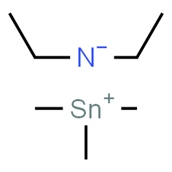 ChemSpider 2D Image | Trimethylstannanylium diethylazanide | C7H19NSn