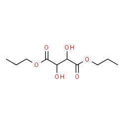 ChemSpider 2D Image | Dipropyl tartarate | C10H18O6