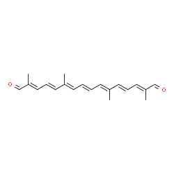 ChemSpider 2D Image | Crocetindial | C20H24O2