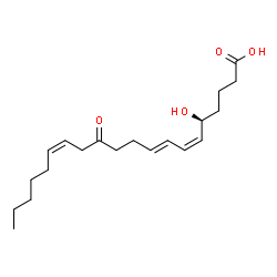 ChemSpider 2D Image | 10,11-dihydro-12-oxoleukotriene B4 | C20H32O4