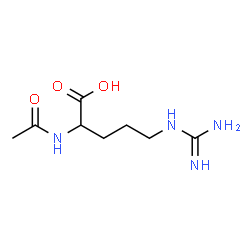 ChemSpider 2D Image | acetylarginine | C8H16N4O3