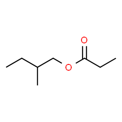ChemSpider 2D Image | 2-methylbutyl propanoate | C8H16O2