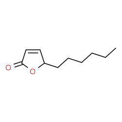 ChemSpider 2D Image | 2-Decen-4-olide | C10H16O2