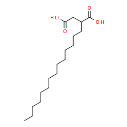 ChemSpider 2D Image | tetradecylsuccinic acid | C18H34O4