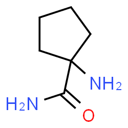 ChemSpider 2D Image | 1-Aminocyclopentanecarboxamide | C6H12N2O