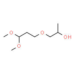 ChemSpider 2D Image | 1-(3,3-Dimethoxypropoxy)-2-propanol | C8H18O4