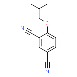 ChemSpider 2D Image | 4-Isobutoxyisophthalonitrile | C12H12N2O