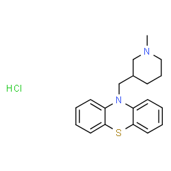 ChemSpider 2D Image | Pecazine hydrochloride | C19H23ClN2S