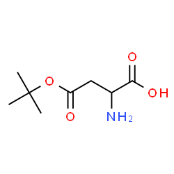 ChemSpider 2D Image | H-Asp(OtBu)-OH | C8H15NO4