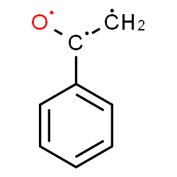 ChemSpider 2D Image | 1-$l^{1}-oxidanylethylbenzene | C8H7O