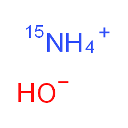 ChemSpider 2D Image | (~15~N)Ammonium hydroxide | H515NO