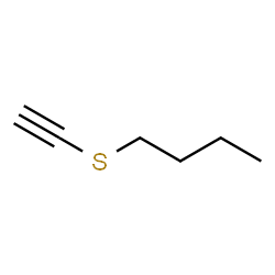 ChemSpider 2D Image | 1-(Ethynylsulfanyl)butane | C6H10S
