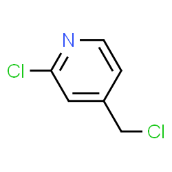 ChemSpider 2D Image | 2-Chloro-4-(chloromethyl)pyridine | C6H5Cl2N