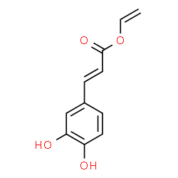 ChemSpider 2D Image | Vinyl (2E)-3-(3,4-dihydroxyphenyl)acrylate | C11H10O4
