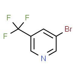 ChemSpider 2D Image | 3-Bromo-5-trifluoromethyl-pyridine | C6H3BrF3N