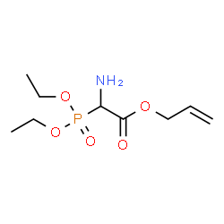 ChemSpider 2D Image | Allyl amino(diethoxyphosphoryl)acetate | C9H18NO5P