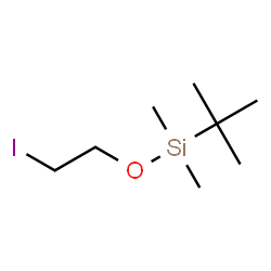 ChemSpider 2D Image | tert-butyl(2-iodoethoxy)dimethylsilane | C8H19IOSi