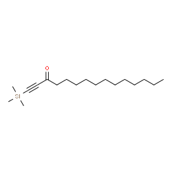 ChemSpider 2D Image | 1-(Trimethylsilyl)-1-pentadecyn-3-one | C18H34OSi