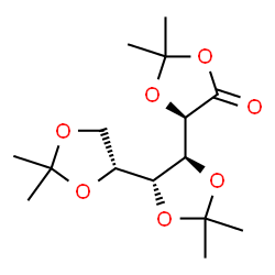 ChemSpider 2D Image | (4R,4'S,4''R,5'R)-2,2,2',2',2'',2''-Hexamethyl-4,4':5',4''-ter-1,3-dioxolan-5-one | C15H24O7