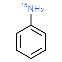 ChemSpider 2D Image | Aniline-15N | C6H715N