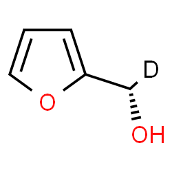 ChemSpider 2D Image | (S)-2-Furyl(~2~H_1_)methanol | C5H5DO2