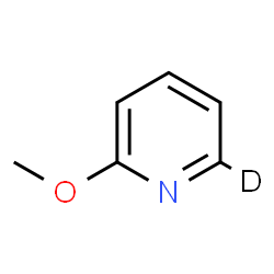 ChemSpider 2D Image | 2-Methoxy(6-~2~H)pyridine | C6H6DNO