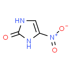 ChemSpider 2D Image | 4-Nitro-1,3-dihydro-2H-imidazol-2-one | C3H3N3O3