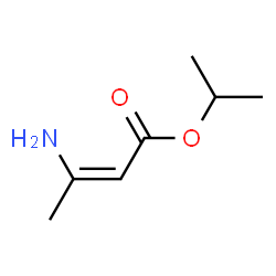 ChemSpider 2D Image | Isopropyl 3-aminocrotonate | C7H13NO2