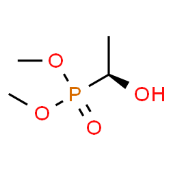 ChemSpider 2D Image | Dimethyl [(1S)-1-hydroxyethyl]phosphonate | C4H11O4P