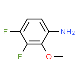 ChemSpider 2D Image | 3,4-Difluoro-2-methoxyaniline | C7H7F2NO