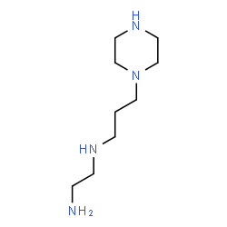 ChemSpider 2D Image | N-[3-(1-Piperazinyl)propyl]-1,2-ethanediamine | C9H22N4