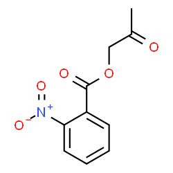 ChemSpider 2D Image | 2-Oxopropyl 2-nitrobenzoate | C10H9NO5