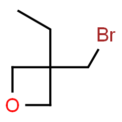 ChemSpider 2D Image | 3-(Bromomethyl)-3-ethyloxetane | C6H11BrO