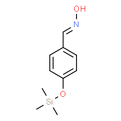 ChemSpider 2D Image | (E)-N-Hydroxy-1-{4-[(trimethylsilyl)oxy]phenyl}methanimine | C10H15NO2Si