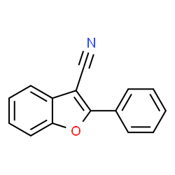 ChemSpider 2D Image | 2-Phenyl-1-benzofuran-3-carbonitrile | C15H9NO