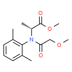 ChemSpider 2D Image | metalaxyl-M | C15H21NO4
