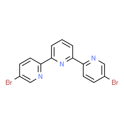 ChemSpider 2D Image | 5,5''-Dibromo-2,2':6',2''-terpyridine | C15H9Br2N3