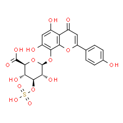 ChemSpider 2D Image | Theograndin I | C21H18O15S