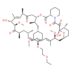 ChemSpider 2D Image | Biolimus A9 | C55H87NO14
