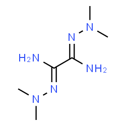 ChemSpider 2D Image | (1Z,2Z)-N'~1~,N'~1~,N'~2~,N'~2~-Tetramethylethanedihydrazonamide | C6H16N6