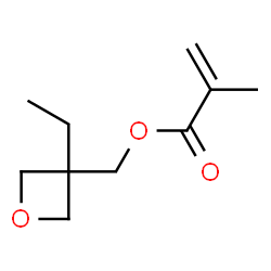 ChemSpider 2D Image | (3-Ethyl-3-oxetanyl)methyl methacrylate | C10H16O3