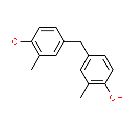 ChemSpider 2D Image | 4,4'-Methylenebis(2-methylphenol) | C15H16O2