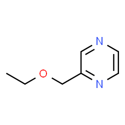 ChemSpider 2D Image | 2-(Ethoxymethyl)pyrazine | C7H10N2O