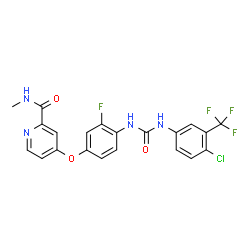 ChemSpider 2D Image | Regorafenib | C21H15ClF4N4O3