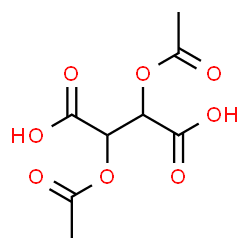 ChemSpider 2D Image | DIACETYL-L-TARTARIC ACID | C8H10O8