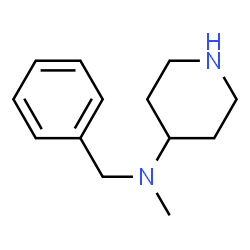 ChemSpider 2D Image | N-Benzyl-N-methyl-4-piperidinamine | C13H20N2